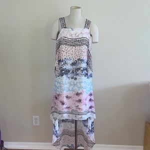 BCBG Maxazaria Flowy High-Low Dress ✨